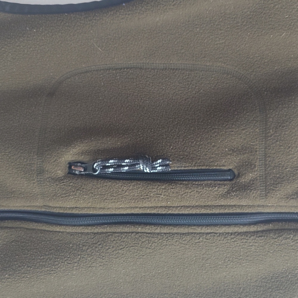 Trader Bay Medium Green / Black Reversible Full Z… - image 4